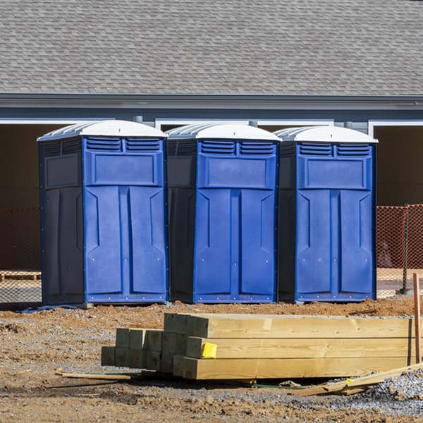 are there any restrictions on what items can be disposed of in the porta potties in Hollister CA